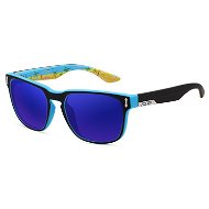 KDEAM Andover 6 Black & Pattern/Blue - Slnečné okuliare