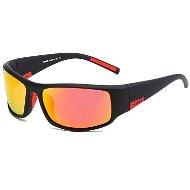 KDEAM Abbeville 3 Black / Orange Red - Sunglasses