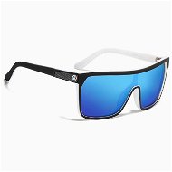 KDEAM Stockton 2 Black & White / Blue - Sunglasses