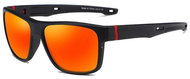 KDEAM Oxford 4 Black / Red - Sunglasses