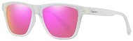 KDEAM Lead 7 Transp & White / Purple Pink - Sunglasses