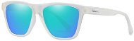 KDEAM Lead 6 Transp & White / Blue Green - Sunglasses