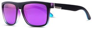 KDEAM Sunbury 3 Black & Purple / Purple - Sunglasses