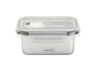 Lurch Stainless-steel Food Box with Plastic Lid 00240890 - 500ml - Container
