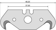 Hook blade 51 mm, Lutz - Blade