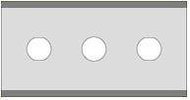 Industrial double-edged blade, Lutz - 0406(0410).0400/DE - Blade