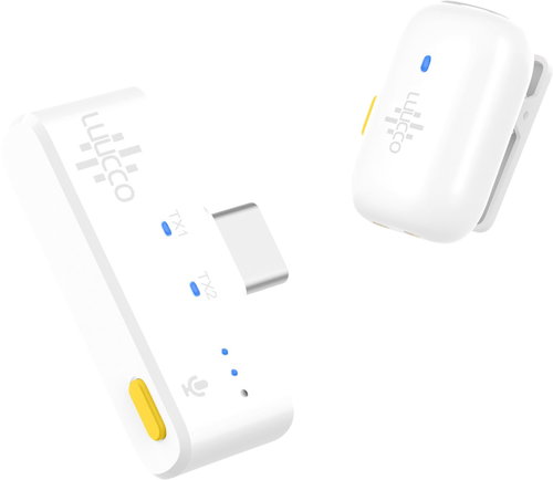 LUUCCO MiniPods K1 USB-C White - Vezeték nélküli mikrofon szett - Fő fotó