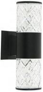 Luxera Prezent Even 2 × E27 40 W IP54, outdoor wall lamp, black - Wall Lamp