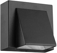 Luxera Prezent Nautic LED 3 W IP44, outdoor wall lamp, black - Wall Lamp