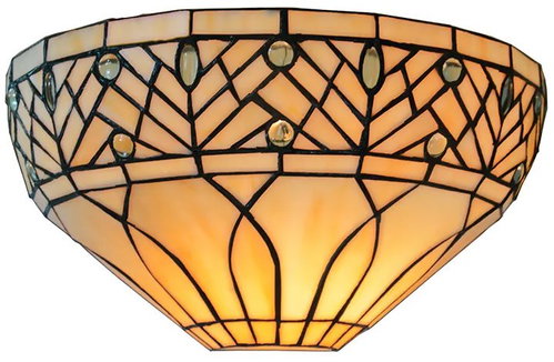 Luxera Prezent Tiffany 243 1×E14 40 W, wall lamp - Wall Lamp - Main image