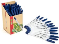 LUXOR 512/48BX ECO Stick Kugelschreiber - blau - Packung mit 48 Stück - Stift