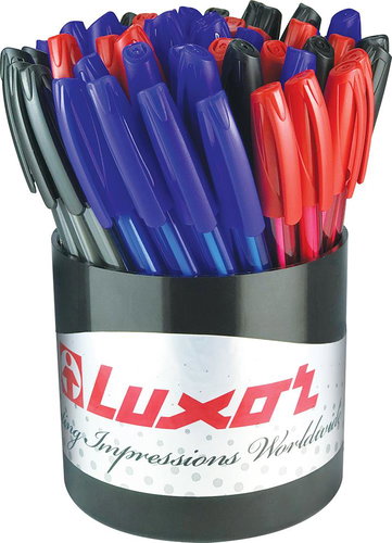LUXOR Inkglide 100, mix 3 barev - balení 60 ks - Ballpoint Pen - Main image