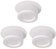 Luxera Prezent Atta set 3 pcs GU10 50 W, recessed spotlight, white - Spot Lighting