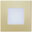 Staircase recessed light, gold