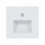 Luxera LED Staircase luminaire with PIR sensor Emithor white + mounting box - LED Light