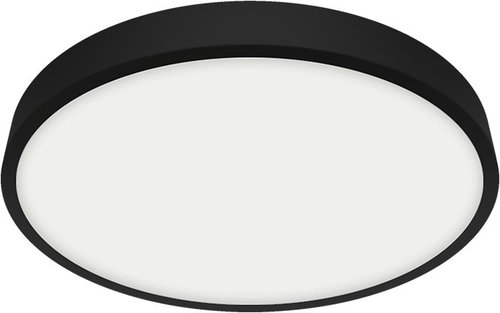 Luxera LENYS II. LED luminaire 12W/round/black Main image Luxera LENYS II. LED luminaire 12W/round/black - LED Light - Main image