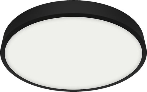 Luxera LENYS II. LED luminaire 24W/round/black - LED Light - Main image