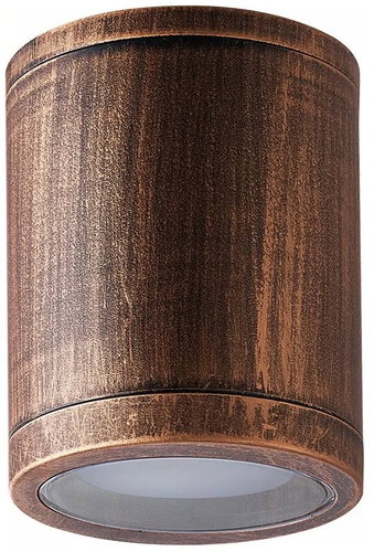 Luxera Prezent Mopti 1 × E27, 12 W, IP54, outdoor ceiling light, rustic - Spot Lighting - Main image