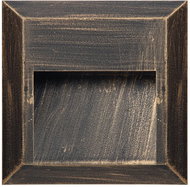 Luxera Prezent Radix LED 1,6 W, IP65, outdoor wall lamp, rustic - Wall Lamp