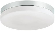 Luxera Prezent Pills XL 3 × E27, 60 W IP44, ceiling bathroom luminaire, chrome - Ceiling Light