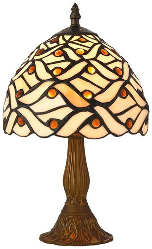 Luxera Prezent Tiffany 224 1xE14 40 W, table lamp - Table Lamp - Main image