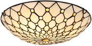 Luxera Prezent Tiffany 1713 3xE27 40 W, stained glass ceiling lamp - Ceiling Light
