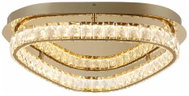 Luxera Mist stropní křišťálový svítidlo LED 32 W 4000 K, zlaté - Ceiling Light