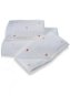 Soft Cotton Ručník Micro love 50 × 100 cm, bílá - růžové srdíčka - Ručník