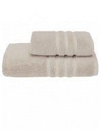Osuška Soft Cotton Osuška Boheme 85 × 150 cm, světle béžová - Osuška