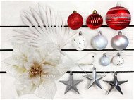 LAALU – Súprava ozdôb POLÁRNA MODRÁ na stromčeky 120-210 cm - Vianočné ozdoby