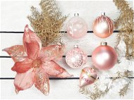 LAALU – Súprava ozdôb VIANOČNÁ ROMANTIKA na stromčeky 120-210 cm - Vianočné ozdoby