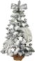 Ozdobený stromček POLÁRNA BIELA 60 cm s 32 ks ozdôb a dekorácií s LED OSVETLENÍM - Vianočný stromček