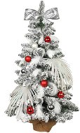 LAALU Ozdobený stromeček POLÁRNÍ ČERVENÁ 60 cm s LED OSVĚTLENÍM s 41 ks ozdob a dekorací - Vánoční stromek