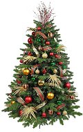 Ozdobený stromeček BEVERLY HILLS 270 cm s 136 ks ozdob a dekorací - Vánoční stromek