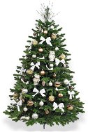 Ozdobený stromeček VÁNOČNÍ SOVA 210 cm s 103 ks ozdob a dekorací - Vánoční stromek