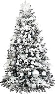 LAALU Ozdobený stromček POLÁRNA BIELA 150 cm so 109 ks ozdôb a dekorácií - Vianočný stromček
