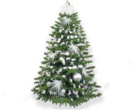Ozdobený stromček POLÁRNA BIELA II 150 cm s 102 ks ozdôb a dekorácií - Vianočný stromček