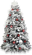 LAALU Ozdobený stromček POLÁRNA ČERVENÁ 150 cm so 133 ks ozdôb a dekorácií - Vianočný stromček