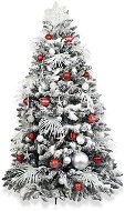 Ozdobený stromeček POLÁRNÍ ČERVENÁ 300 cm s 222 ks ozdob a dekorací - Vánoční stromek