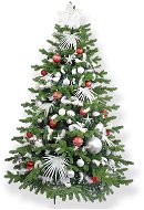 Ozdobený stromeček POLÁRNÍ ČERVENÁ II 150 cm s 133 ks ozdob a dekorací - Vánoční stromek