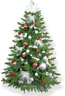 LAALU Christmas tree decorated - POLAR RED II, 163 ornaments, 270 cm - Christmas Tree