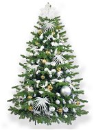 Ozdobený stromeček POLÁRNÍ ZLATÁ II 150 cm s 133 ks ozdob a dekorací - Vánoční stromek