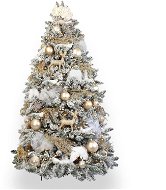 Ozdobený stromeček SAMETOVÉ POTĚŠENÍ 150 cm s 126 ks ozdob a dekorací - Vánoční stromek