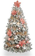 Ozdobený stromeček VÁNOČNÍ ROMANTIKA 150 cm s 94 ks ozdob a dekorací - Vánoční stromek