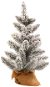 Vianočný stromček Vianočný stromček zasnežený DELUXE Viola v kvetináči 45 cm - Vánoční stromek