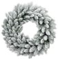 LAALU Snow Wreath DELUXE Viola 30 cm - Christmas Wreath