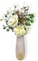 LAALU Kytica s vázou KVETINOVÉ ZÁTIŠIE - Umelý kvet