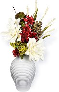 Umelý kvet LAALU MAXI Kytica s vázou PRECHÁDZKA ZÁHRADOU - Umělá květina