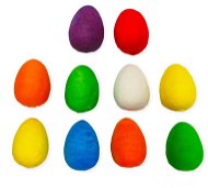 Sada 10 ks vajíček: Vajíčka barevná 2,5 cm - Easter Decoration