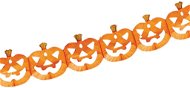 LAALU Řetěz s dýněmi papírový oranžový 360 cm - Dekorace